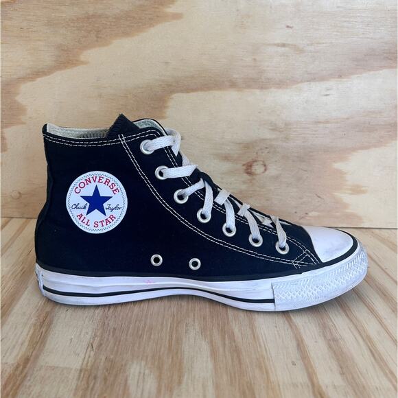Converse All Star -Chuck Taylor Hi Top - Sneakers - Black - Women's - 7.5 -W9160 - Picture 6 of 10